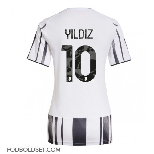 Juventus Kenan Yildiz #10 Hjemmebanetrøje Dame 2025-26 Kortærmet